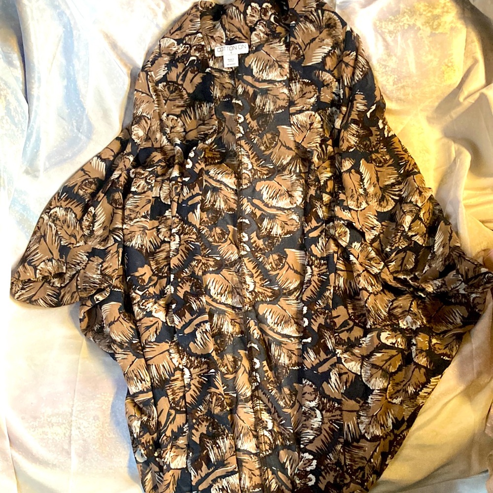 Chiffon cardigan